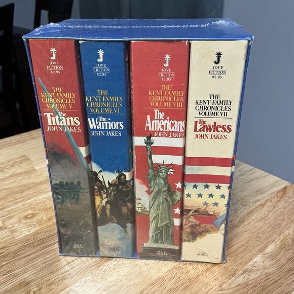 John Jake’s; Epic Series; The Kent Family Chronicles; Vol V, VI, VII, VIII - Picture 1 of 7